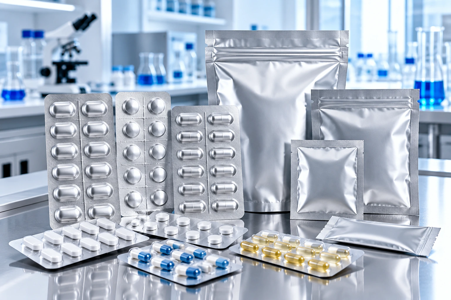 Aluminium — Pharmaceutique